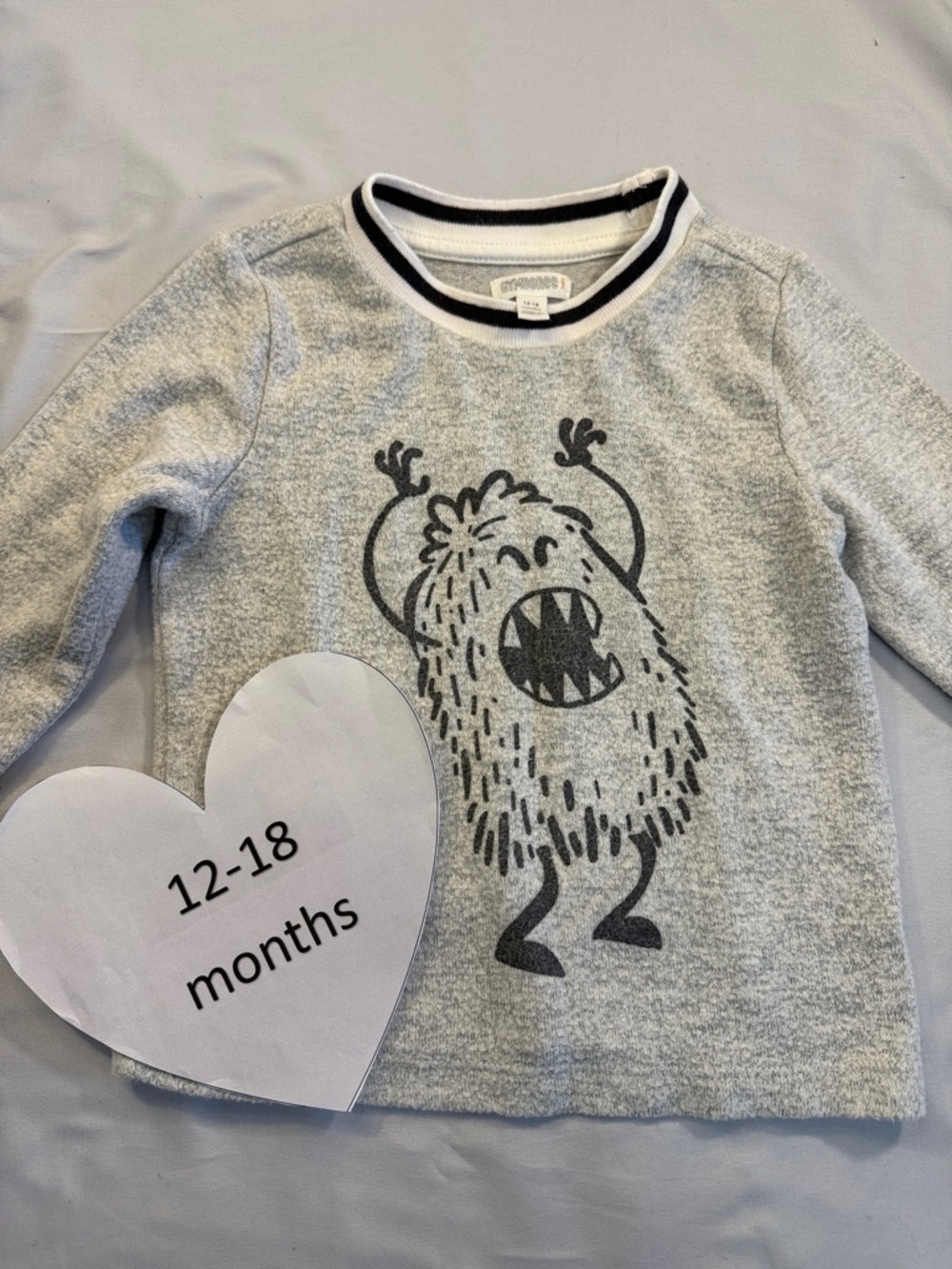 Gymboree - light weight Long sleeve pullover sweater. Size 12-18 months